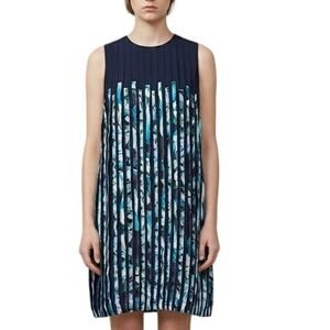 sachin & babi cecelia lace-sleeve a-line pleated midi dress Sachin + Babi + Sachin & Babi Cecelia Lace-Sleeve A-Line Pleated Midi Dress